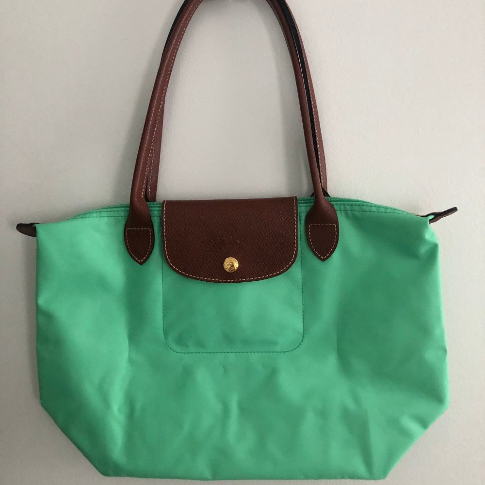 Longchamp shoulder bag green/aqua